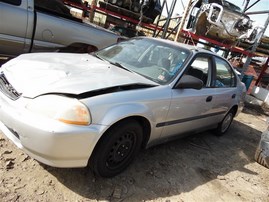 1997 Honda Civic DX Silver Sedan 1.6L AT #A24867